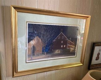 Signed and Numbered John Furches "Late Arrival" Print