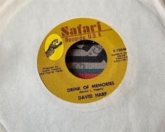 David Harp 45 Records
