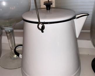 Enamelware Coffee Pot