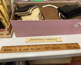 Old Hom-Ade Feed Mills Advertising Ruler (Winston Salem, N.C.)