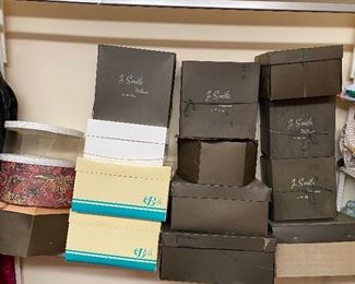 Vintage Ladies Hat Boxes