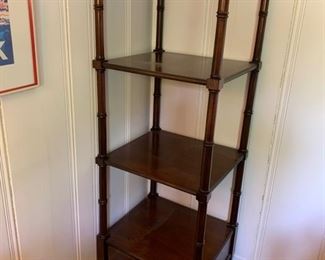 Vintage Shelf Unit with Drawer