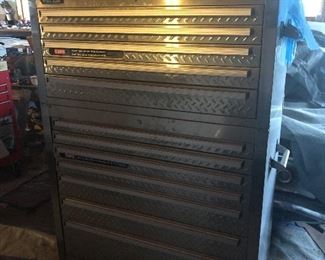 STEEL GLIDE TOOL CHEST , FULL OF TOOLS