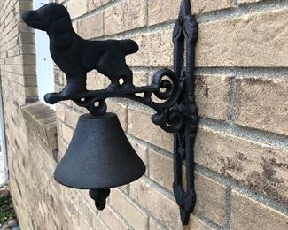 CAST IRON DOG BELL