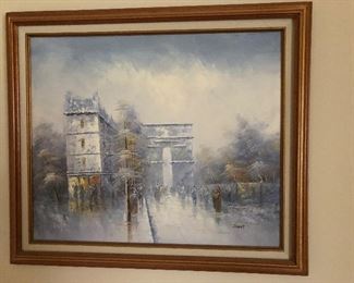 OIL ON CANVAS