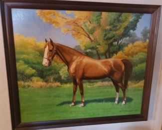 Horse painting