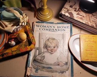 vintage, magazine, Duncan Hines, Woman's Home Companion, trays