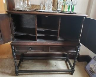 Antique, desk, bar