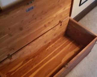 cedar, chest, trunk