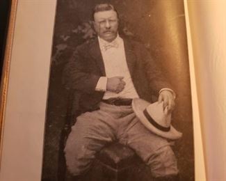 Theodore Roosevelt, photo, book