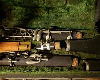 music, wind instrument, instrument, clarinet, vintage, box