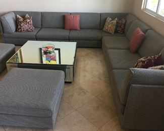 Gray Sectional Sofa