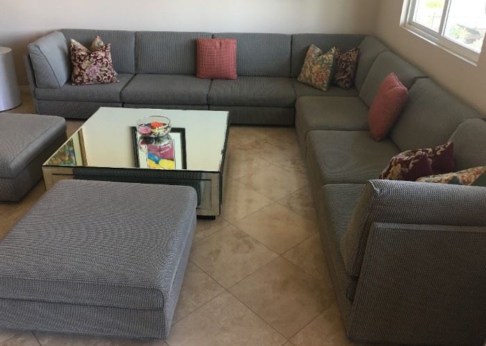 Gray Sectional Sofa