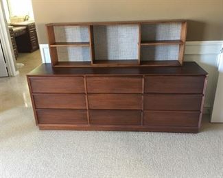Mid Century Long Dresser