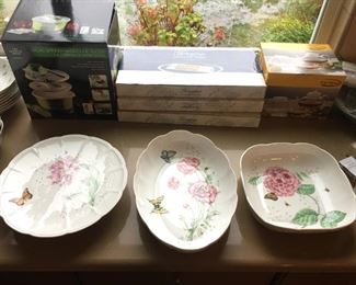 Lenox Butterfly Meadows Serving Pieces