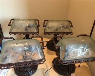 (4) Desk Lamps