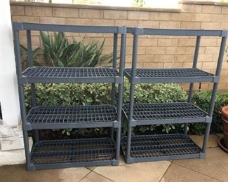 (2) Storage Shelves