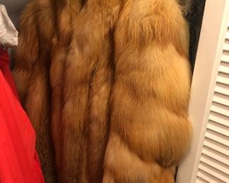 Large size fox fur