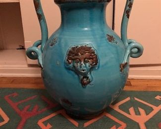 Fine large Italian double handled vase