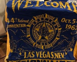 1962 American Legion  Las Vegas banner