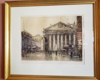 Cecil Tatton Winter etching