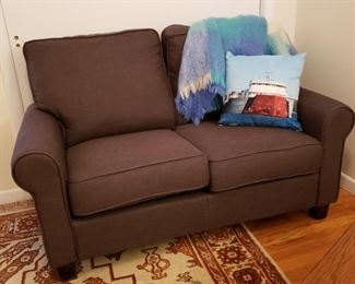 Contemporary sleeper sofa, maybe from Wayfair