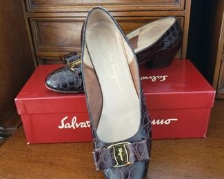 Ferragamo ladies 8 1/2 shoes