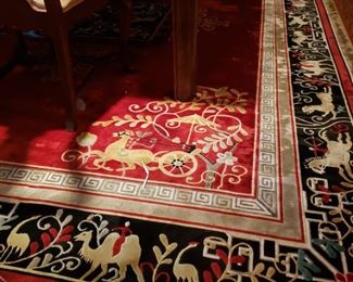 Chinese room rug, appr. 9 feet by 11 feet 8 inches