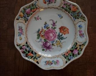 10 Dresden desert plates