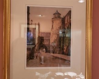 Original etching after Edward King