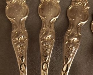 Wallace "Violet" sterling flatware