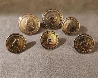 Set of Maritime Law Association of the United States buttons