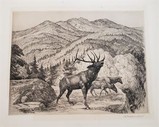 Otto Wackernagel etching