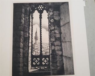 "Plazzo Vecchio" limited edition original denpoint by Carman Bonanno