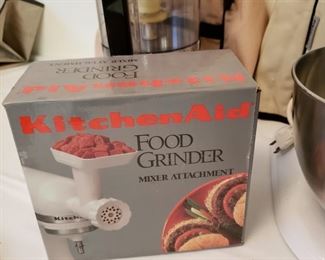 Kitchen Aid food grinder