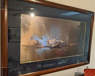 Barrie Clark "Spitfire" Print
