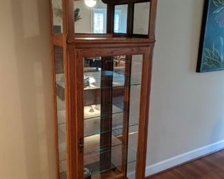 Lighted Curio Cabinet