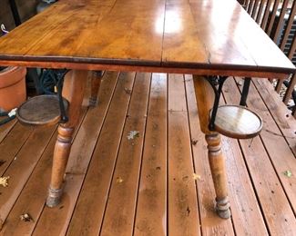 ANTIQUE GAME TABLE
