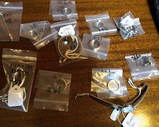 Just a sampling of all the jewelry Gold Rings...so much more