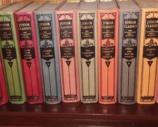 Vintage set of Junior Classics 1-10 Published by Collier