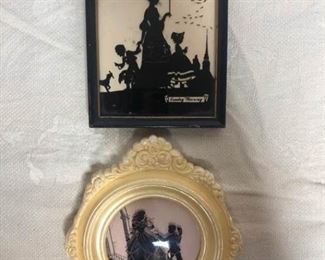 001 Vintage Silhouette Going to Church