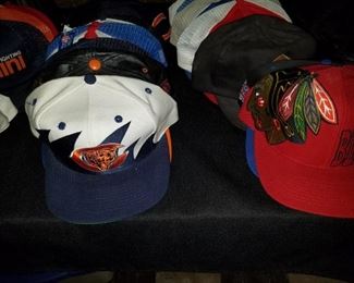 Bears, Blackhawks, and more ball Caps