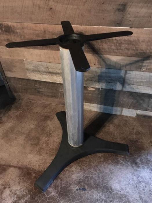 Pub Table Stand--heavy duty cast iron bottom table base