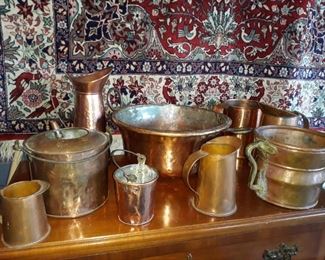 Assorted copper primitives