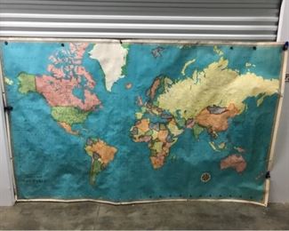 Colorprint Mural Map Of The World