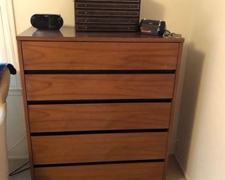 Mid Century dresser and jewelry box.