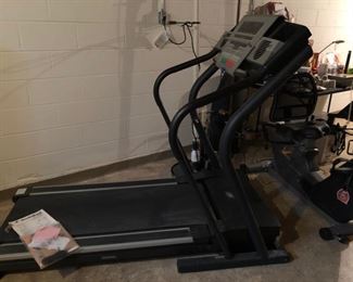 Nordictrack fold up treadmill.