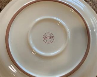 Italian made dishes by Vietri