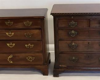 Antique Mahogany Chests Of Drawers
