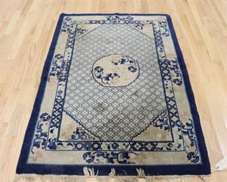 Art Deco Finely Hand Woven Chinese Carpet